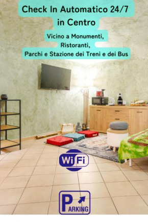 Zen House in the Center W Free Parking and 24Hours Automatic Check-In Casale Monferrato